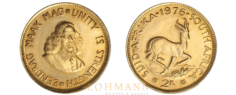 2 Rand Goldmünze