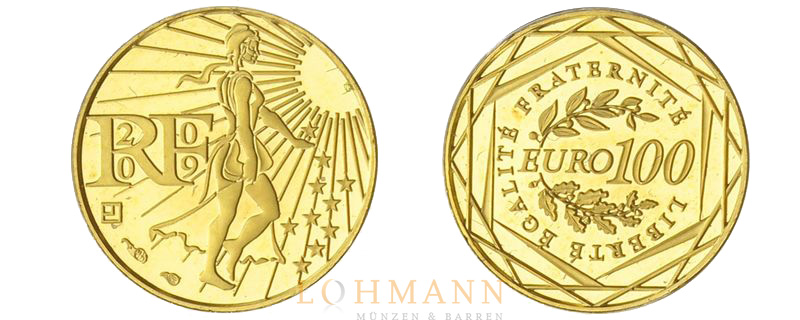 100 Euro Goldmünze - Säerin