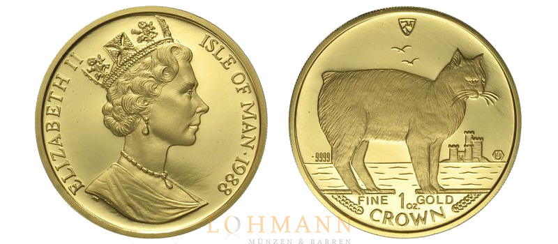 Gold Cats - 1 Unze 1988