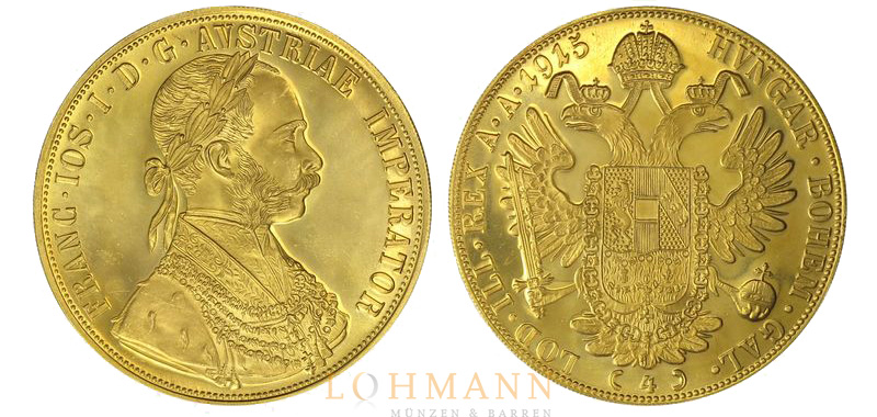 4 Dukaten - Goldmünze