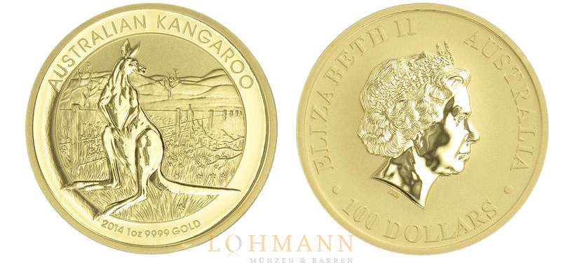 Australian Gold Kangaroo 2014