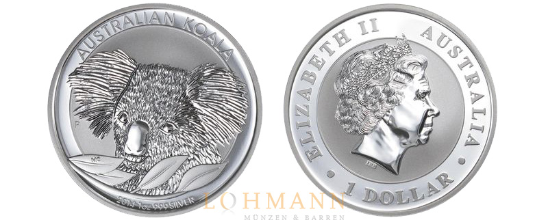 Silber Koala 2014