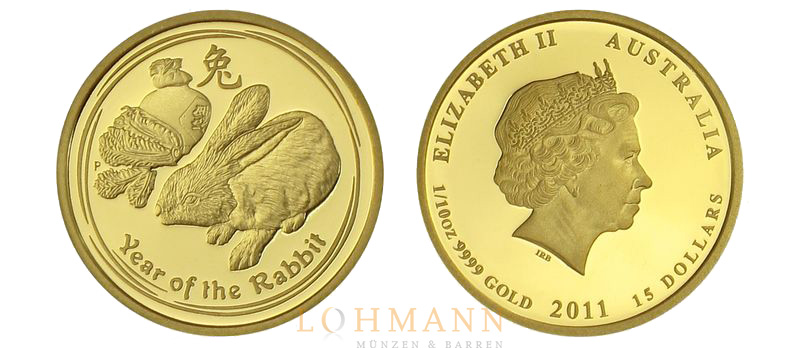Gold Lunar Serie 2011 - Proof