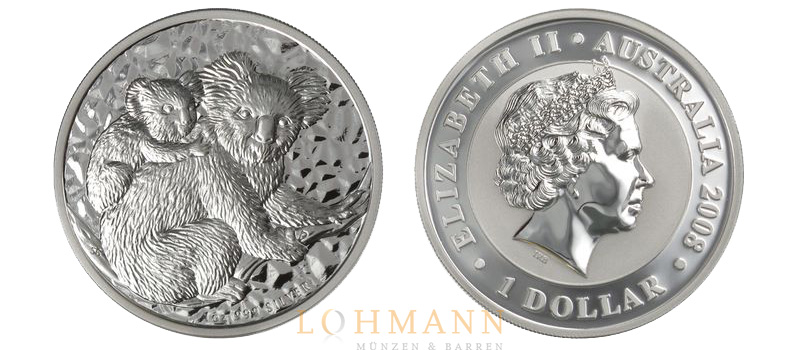 Silber Koala 2008