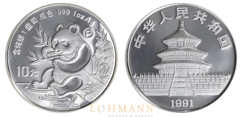 China Silber Panda - Proof